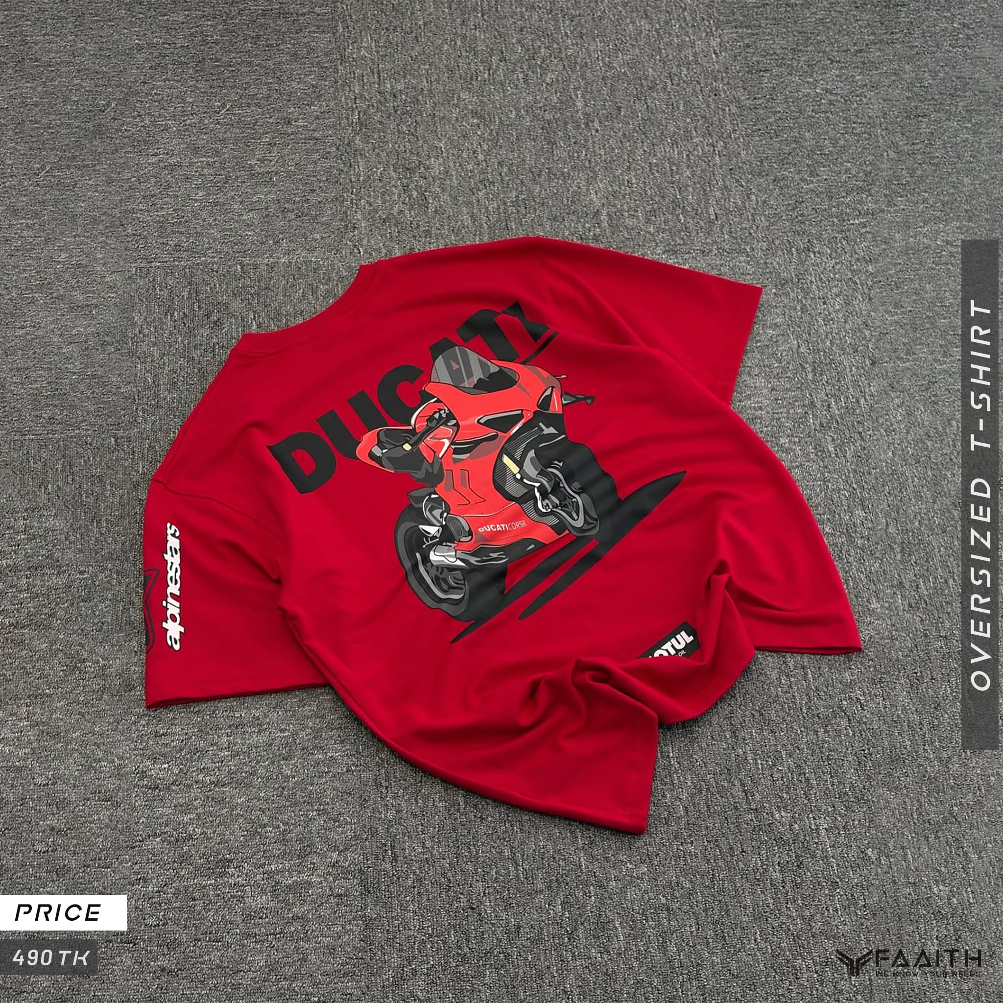 Cherry Red Ducati