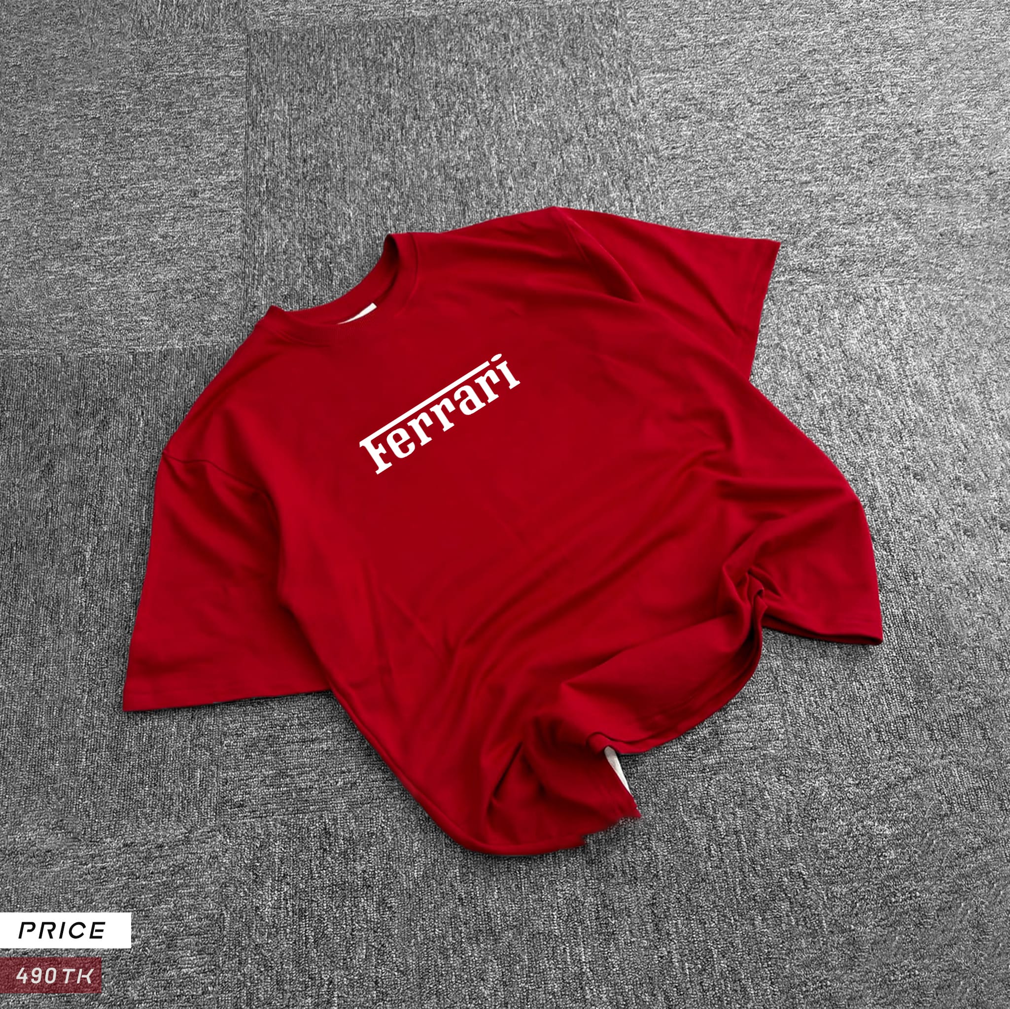 Cherry red Ferrari - Image 2